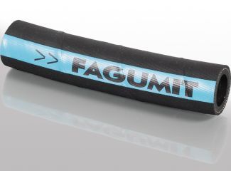 Гумовий водяний  напірно-всмовктуючий шланг Fagumit 100°C