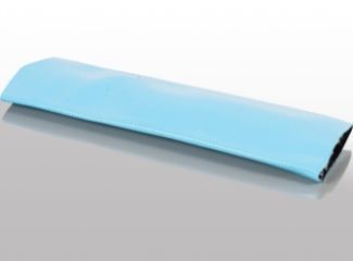 Шланг ПВХ плоский при скрутці синій